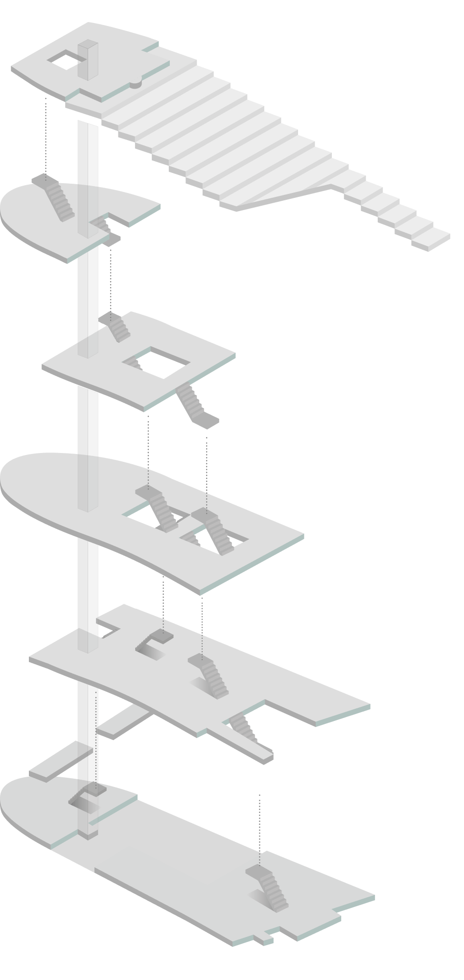 floor plan of the levels in NEMO