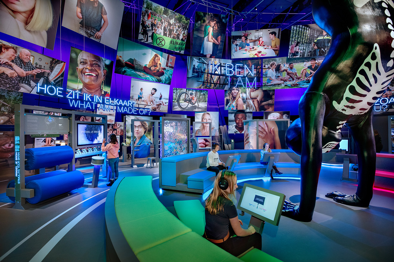 Tentoonstelling Humania in NEMO
