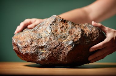 Meteoriet - Leven in het heelal - foto DigiDaan - NEMO Science Museum
